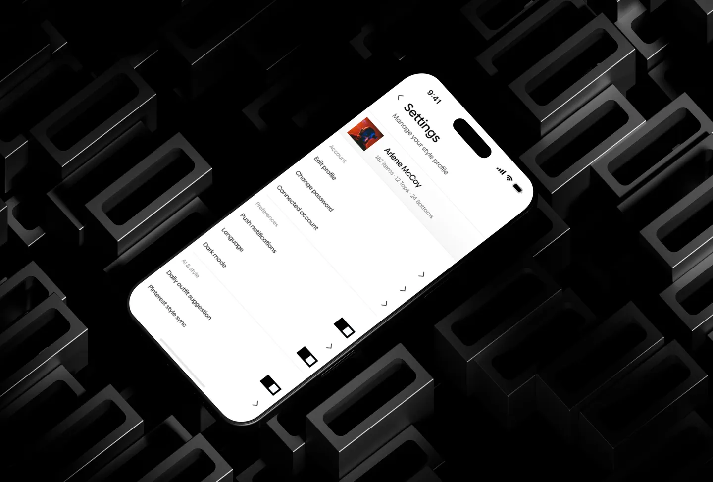 WearCast: screens from the project
